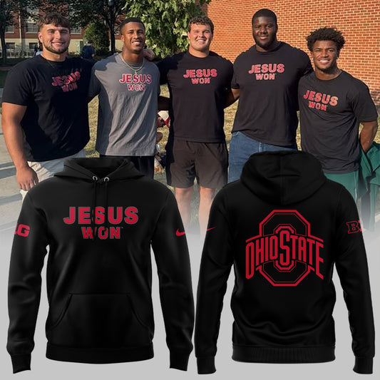 Limited Edition JESUS WON Black Hoodie