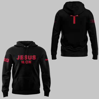 Limited Edition JESUS WON Black Hoodie