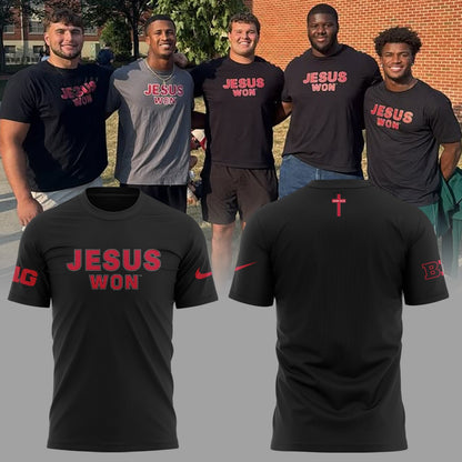 Limited Edition JESUS WON Black TShirt