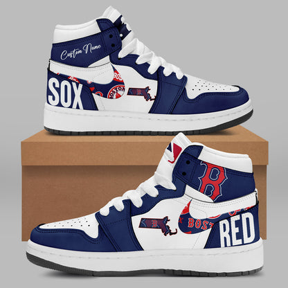 Limited Edition Red Sox AJ1 New Shoes Custom Name 2025