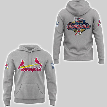Limited Edition Sgf Cardinals 2025 Texas League champions Hoodie