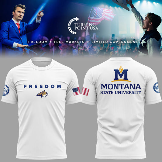 Limited Edition Montana State x Turning Point USA 2025 TShirt