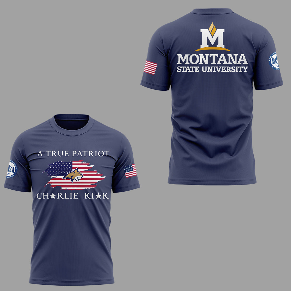 Limited Edition Montana State x Turning Point USA 2025 TShirt