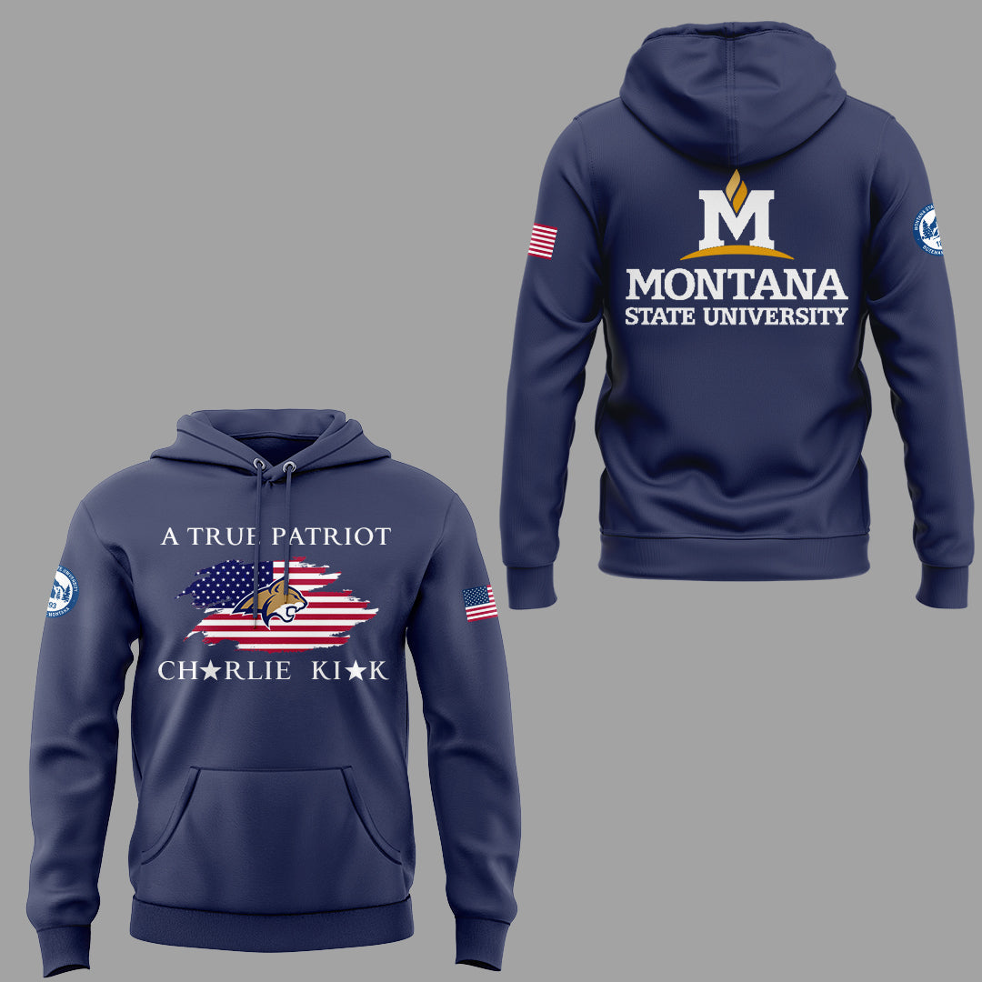 Limited Edition Montana State x Turning Point USA 2025 Hoodie