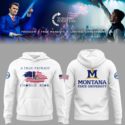 Limited Edition Montana State x Turning Point USA 2025 Hoodie