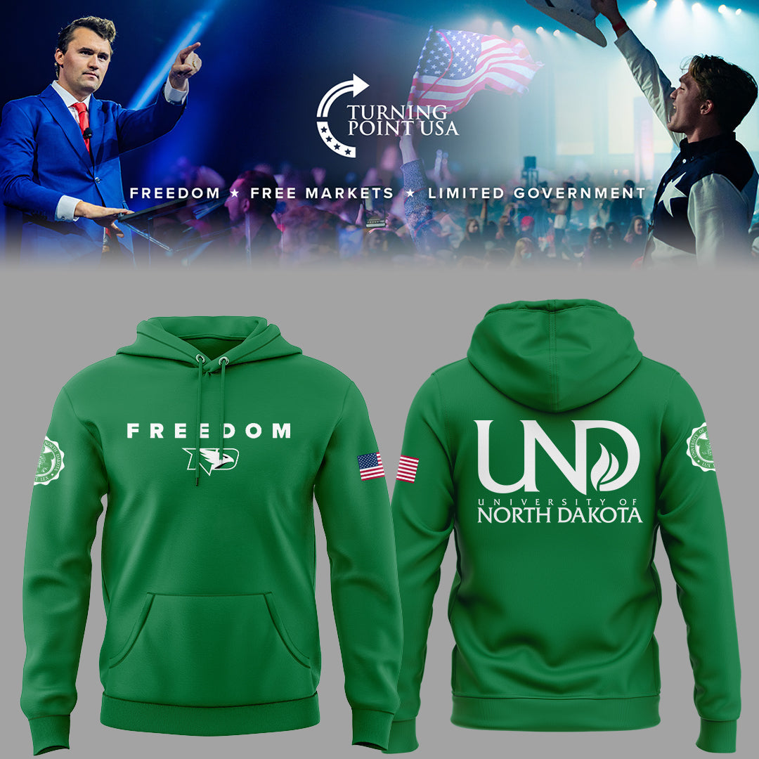 Limited Edition North Dakota x Turning Point USA 2025 Hoodie
