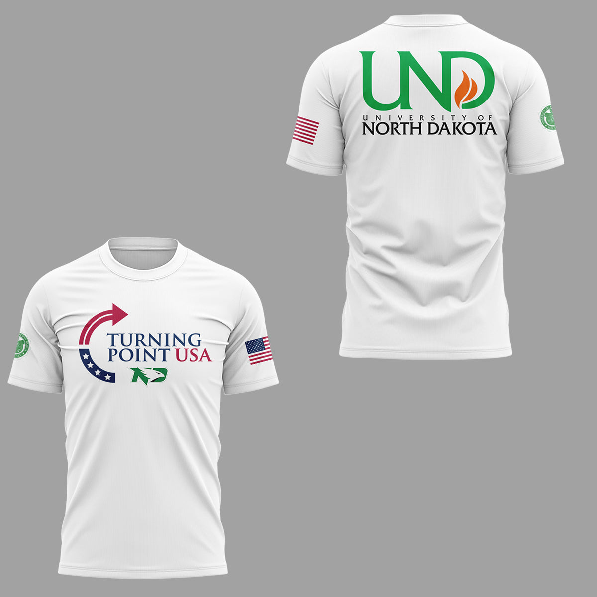 Limited Edition North Dakota x Turning Point USA 2025 TShirt