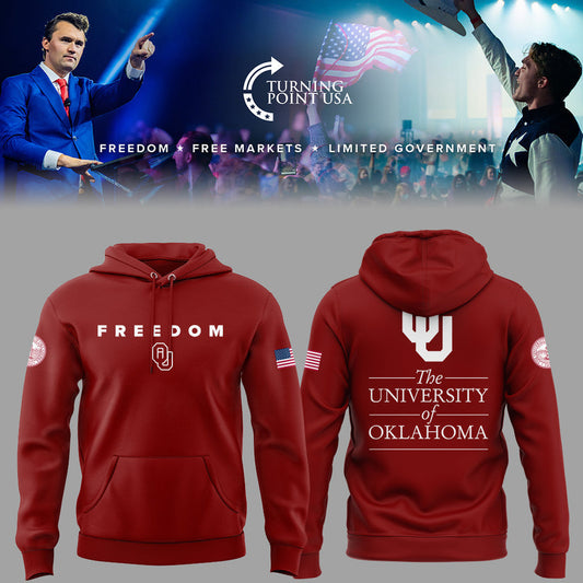 Limited Edition Oklahoma x Turning Point USA 2025 Hoodie