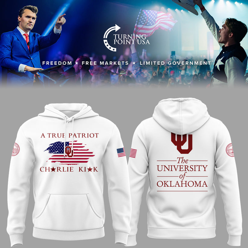 Limited Edition Oklahoma x Turning Point USA 2025 Hoodie