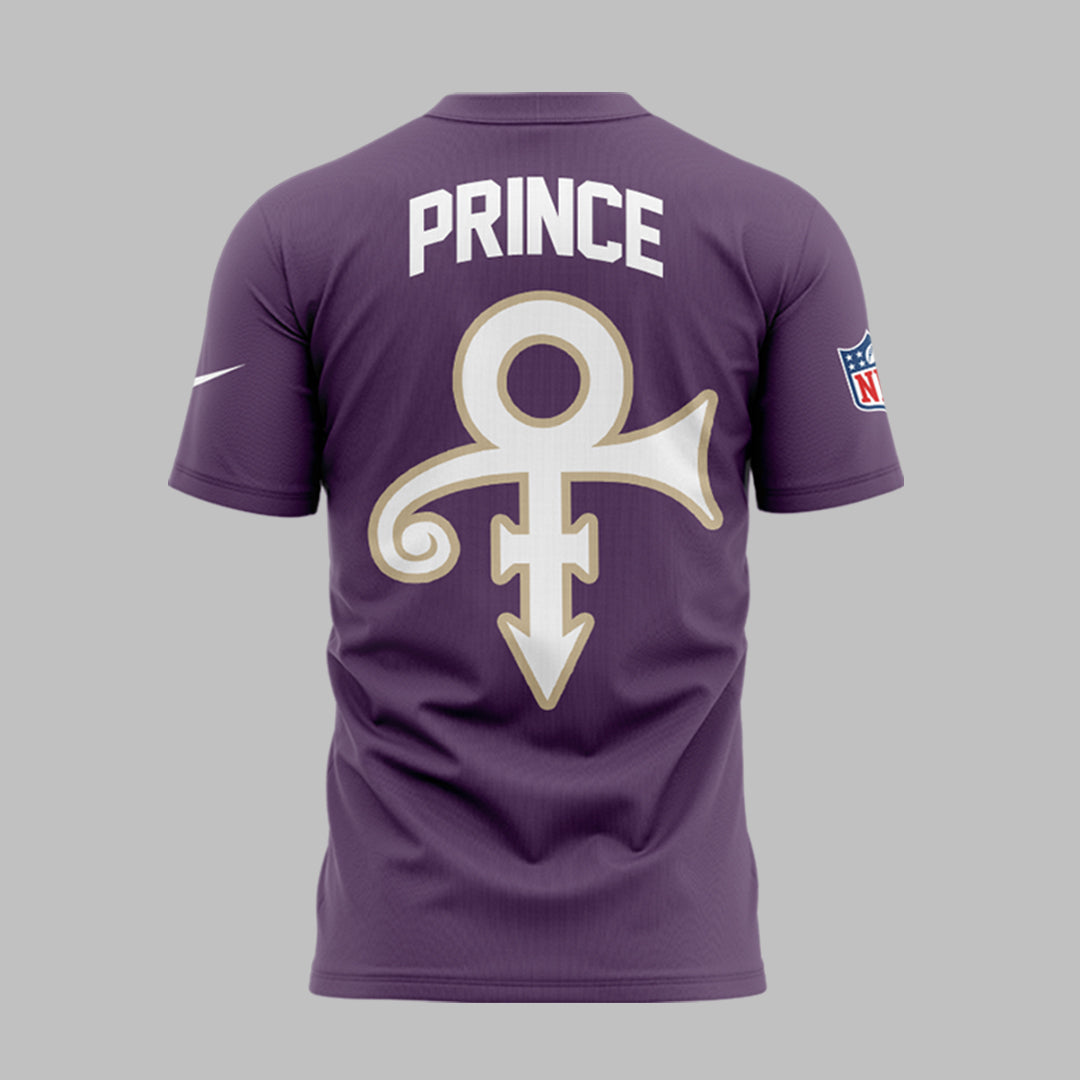 Limited Edition Minnesota Vikings x Prince Night 2025 T-Shirt
