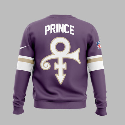 Limited Edition Minnesota Vikings x Prince Night 2025 Sweatshirt