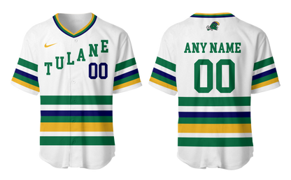 Tulane Baseball 2025 Limited "Mardi Gras 2025" Custom Jersey-NG25021501
