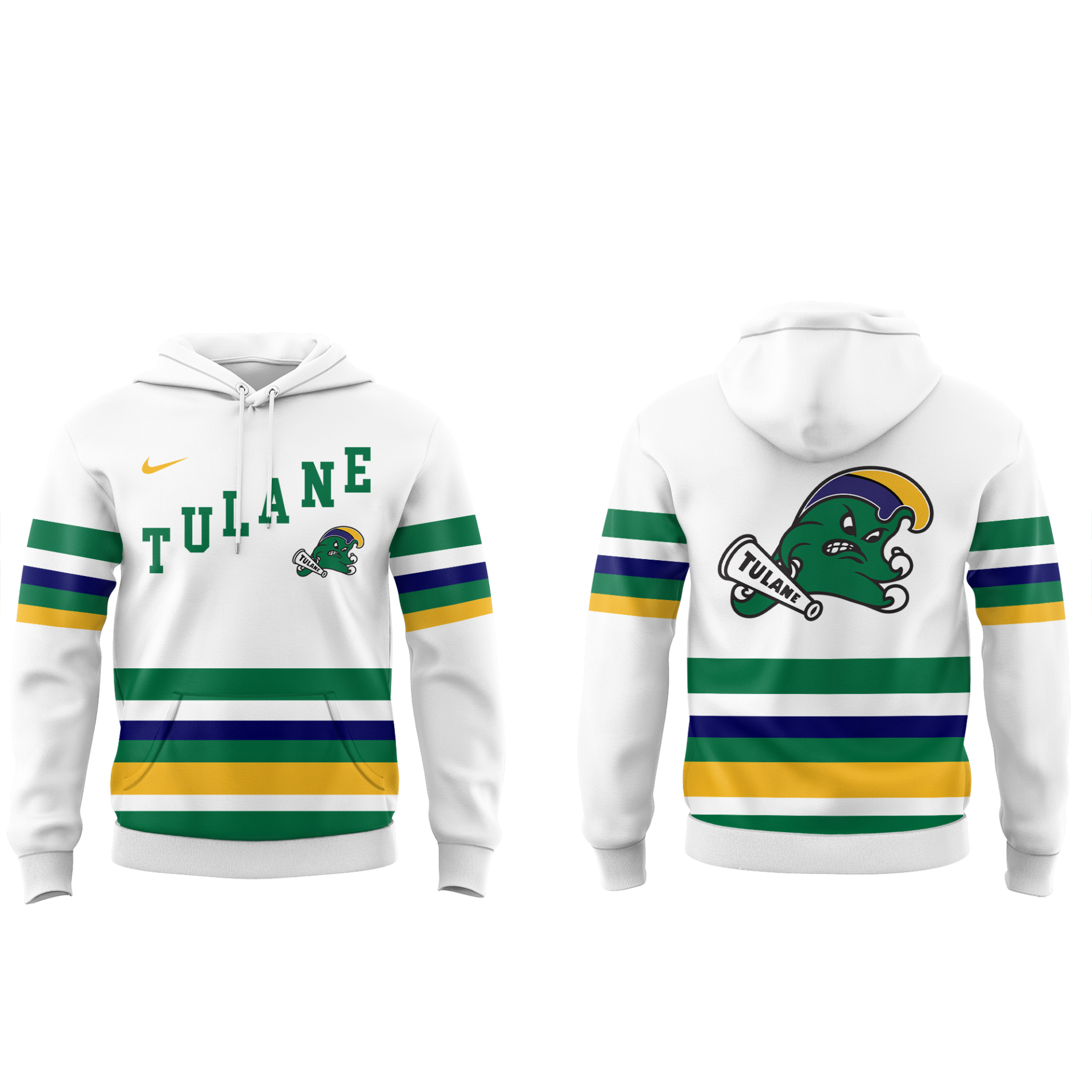 Tulane Baseball 2025 Limited "Mardi Gras 2025" Hoodie-NG25021503