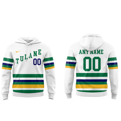 Tulane Baseball 2025 Limited "Mardi Gras 2025" Custom Hoodie-NG25021502