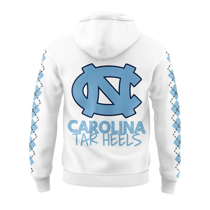 Limited Edition UNC Basketball White Version1 Hoodie -  - Carolina Tar Heels Shirt