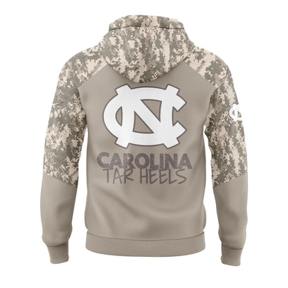Limited Edition UNC Basketball Salute To Service Hoodie -  - Carolina Tar Heels Shirt