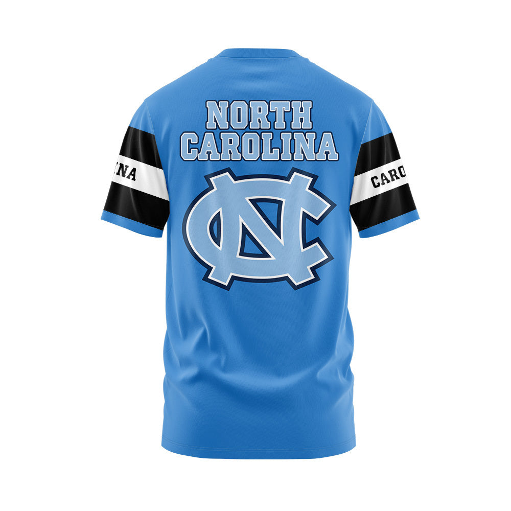 Limited Edition North Carolina Football T-Shirt -  - Carolina Tar Heels Shirt