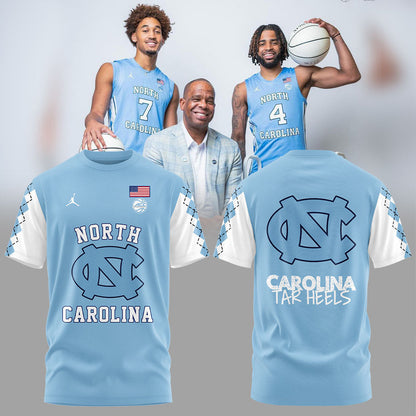 Limited Edition UNC Basketball New Version 2024 T-Shirt -  - Carolina Tar Heels Shirt