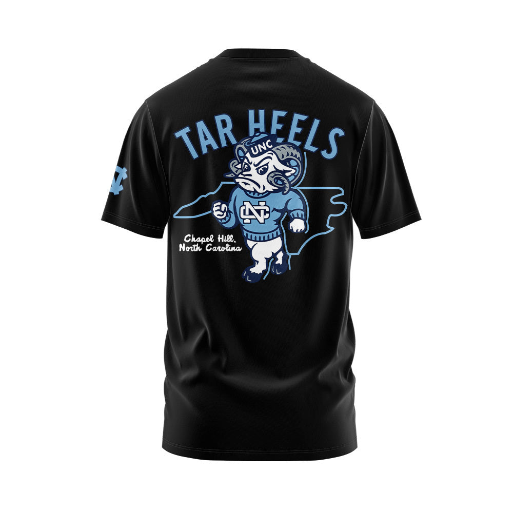 Limited Edition Coach North Carolina Football T-Shirt -  - Carolina Tar Heels Shirt