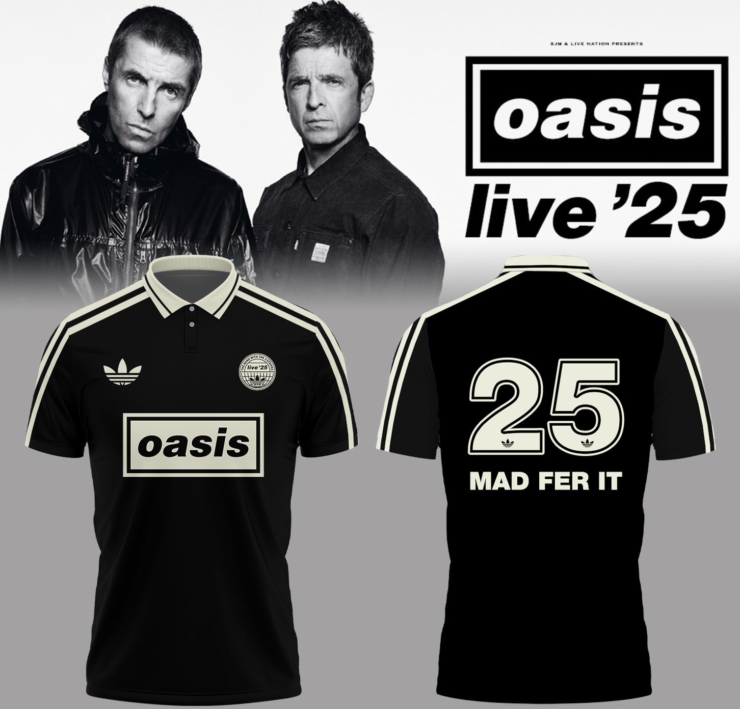 Limited Edition Oasis live 25 Polo
