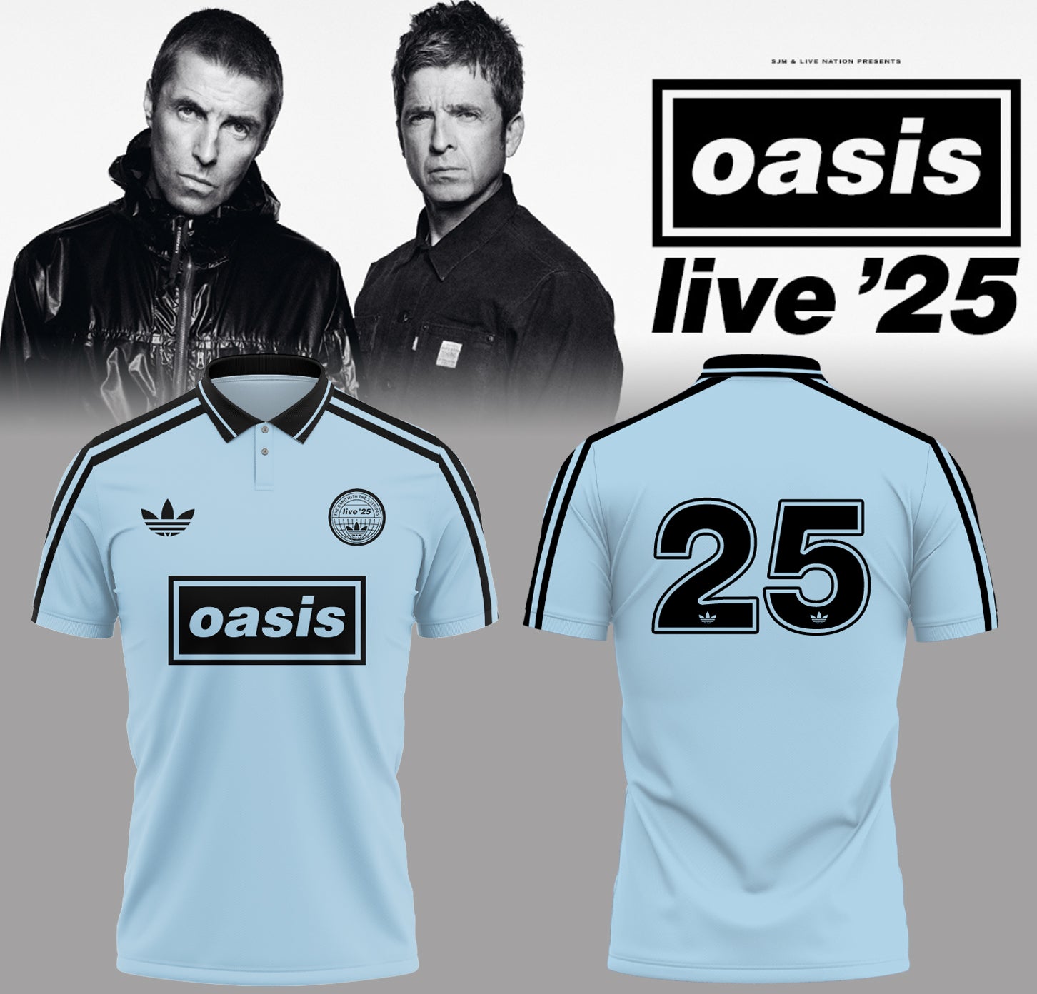 Limited Edition Oasis live 25 Polo