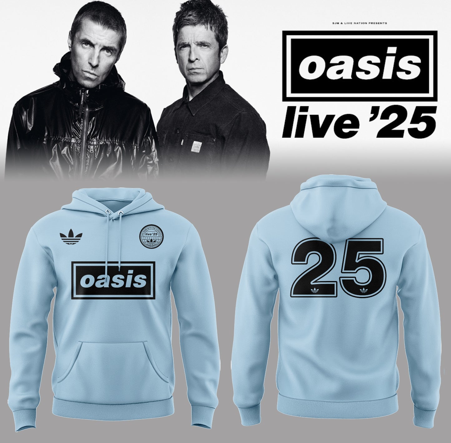Limited Edition Oasis live 25 Hoodie