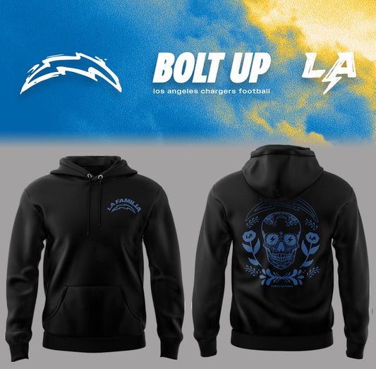 Limited Edition Chargers Bolt Up Hoodie-PA073125004