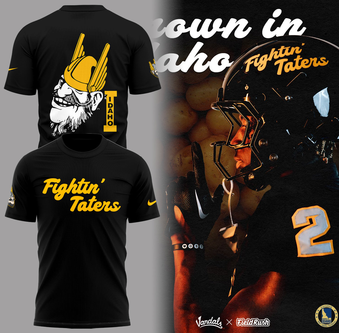 Limited Edition Fightin’ Taters T-Shirt