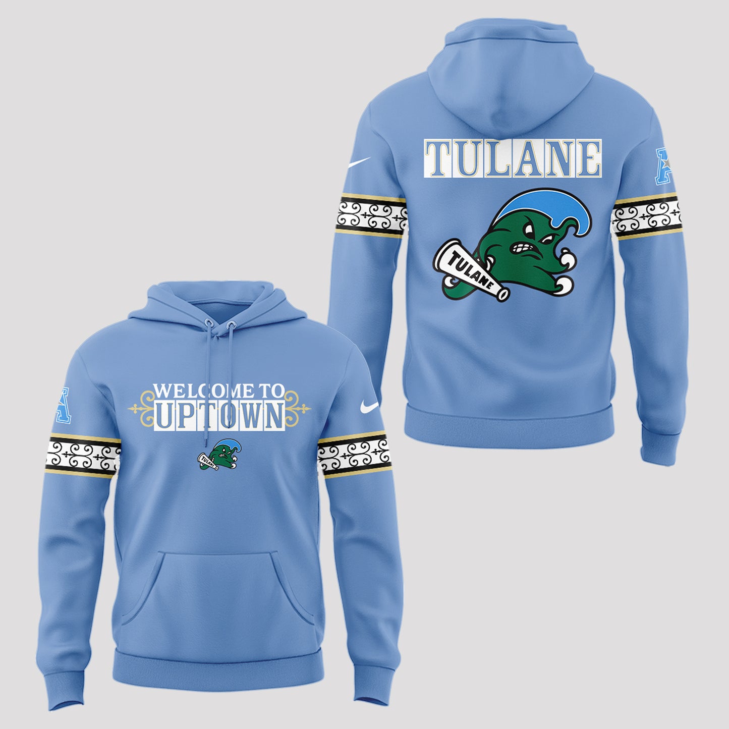 Limited Edition Tulane Football City Edition #UptownFootball Hoodie-PA102225001