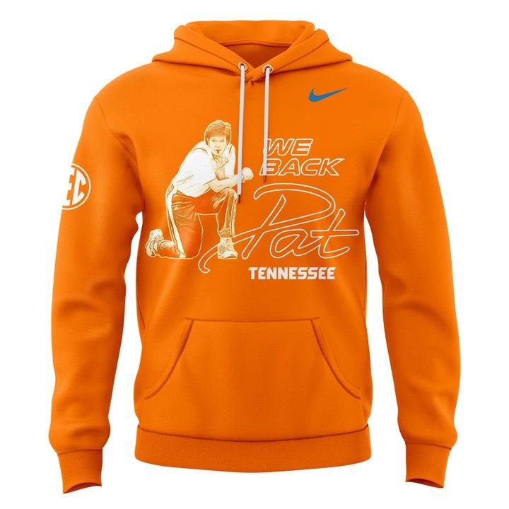 We Back Pat Lady Vols Basketball Limited Edition Hoodie-PU0117252001