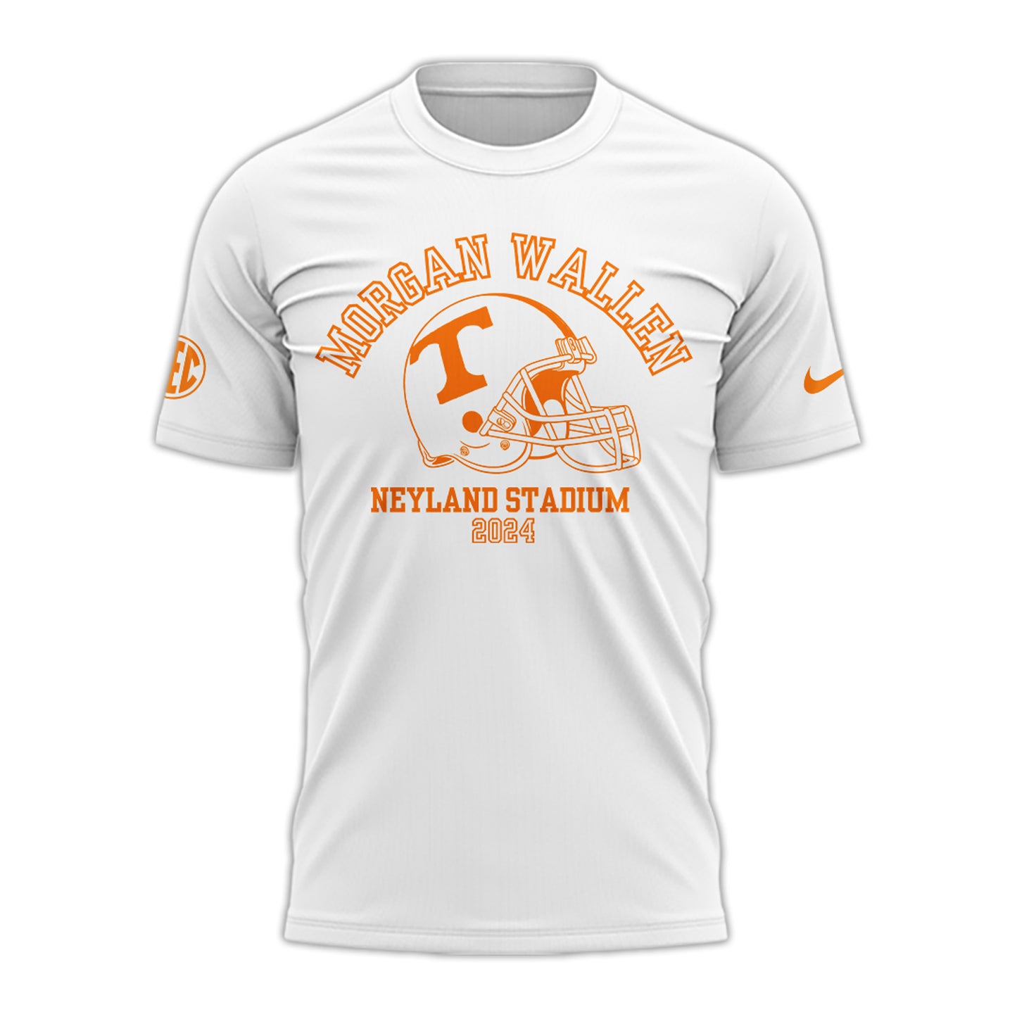 Tennessee Volunteers NCAA 2024 Nike Limited Tennessee x Morgan Wallen White T-Shirt-PU092324330