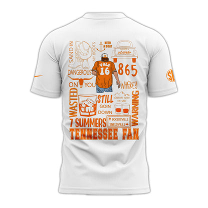 Tennessee Volunteers NCAA 2024 Nike Limited Tennessee x Morgan Wallen White T-Shirt-PU092324330