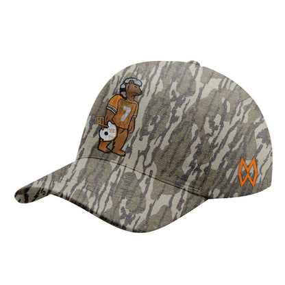 Limited Edition Tennessee x Morgan Wallen Camo Knoxville Mossy Oak Vintage T-Shirt-PU092724500