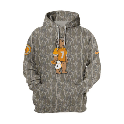 Limited Edition Tennessee x Morgan Wallen Camo Knoxville Mossy Oak Vintage Hoodie-PU092724501