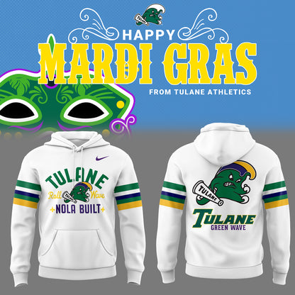 Tulane Baseball 2025 Limited "Mardi Gras 2025" Hoodie-PU25021611