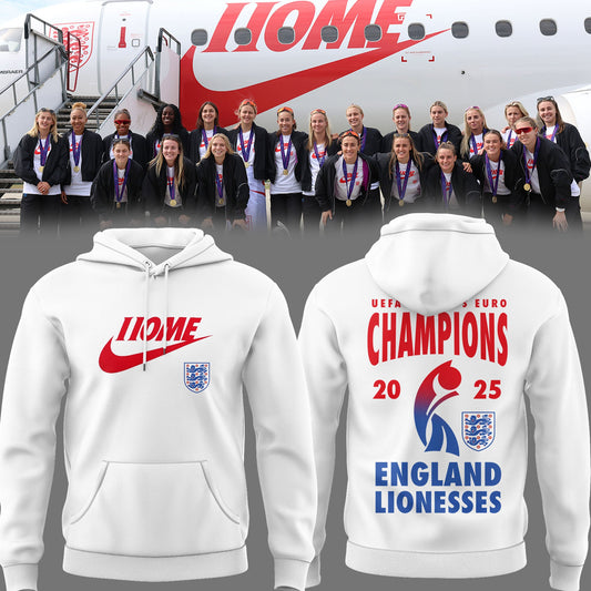 Limited Edition ENGLAND Soccer NK Home Lionesses Hoodie