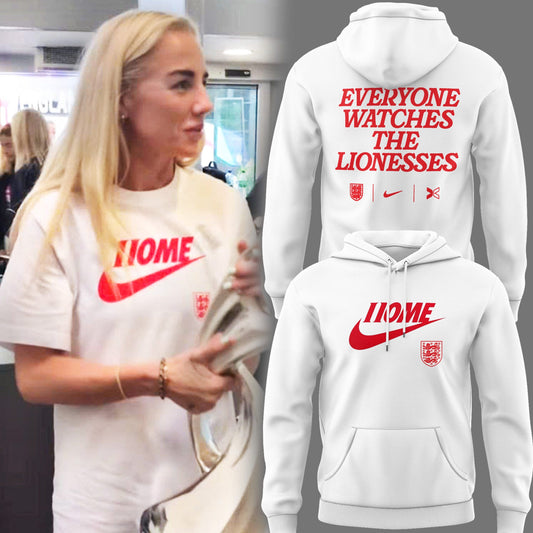 Limited Edition ENGLAND Soccer NK Home Lionesses Hoodie