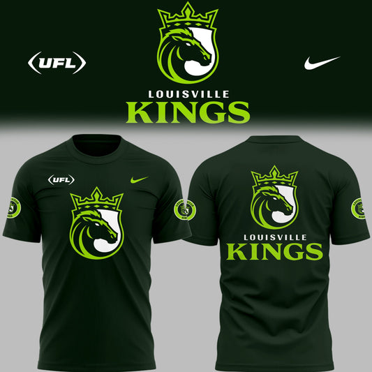 Limited Edition Louisville Kings Football Green TShirt