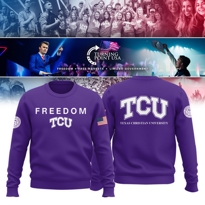 TCU x Turning Point USA 2025 Sweater
