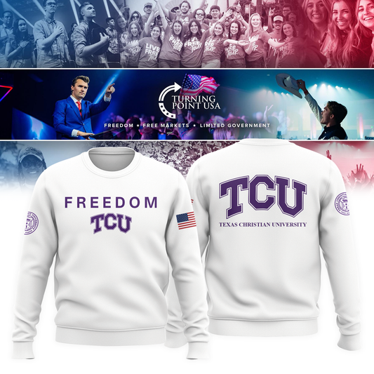 TCU x Turning Point USA 2025 Sweater