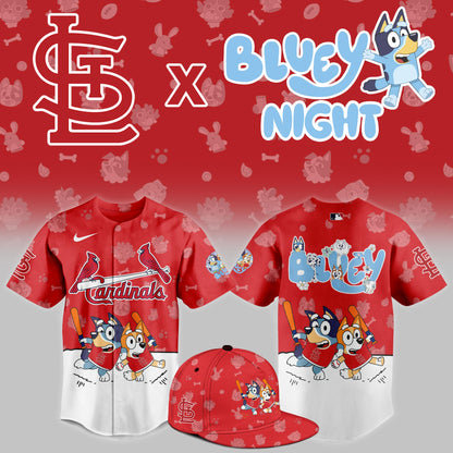 St.Louis Cardinals 2025 Bluey Night Game Limited Jersey