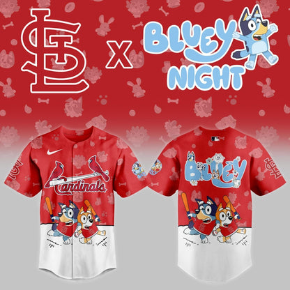 St.Louis Cardinals 2025 Bluey Night Game Limited Jersey