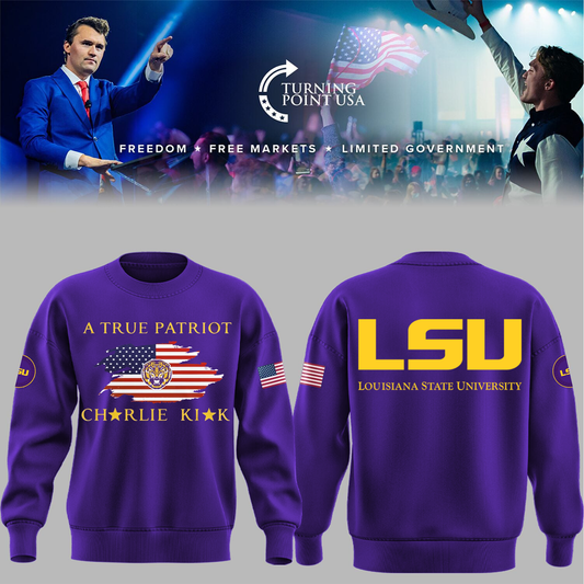 Limited Edition Louisiana State University x Turning Point USA Sweatshirt