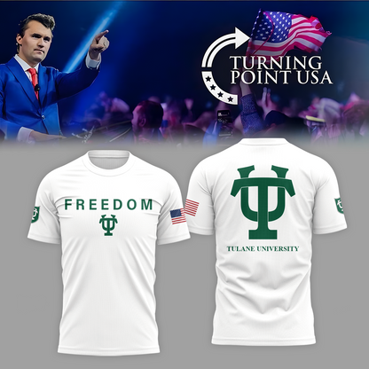 Tulane University x Turning Point USA 2025 TShirt