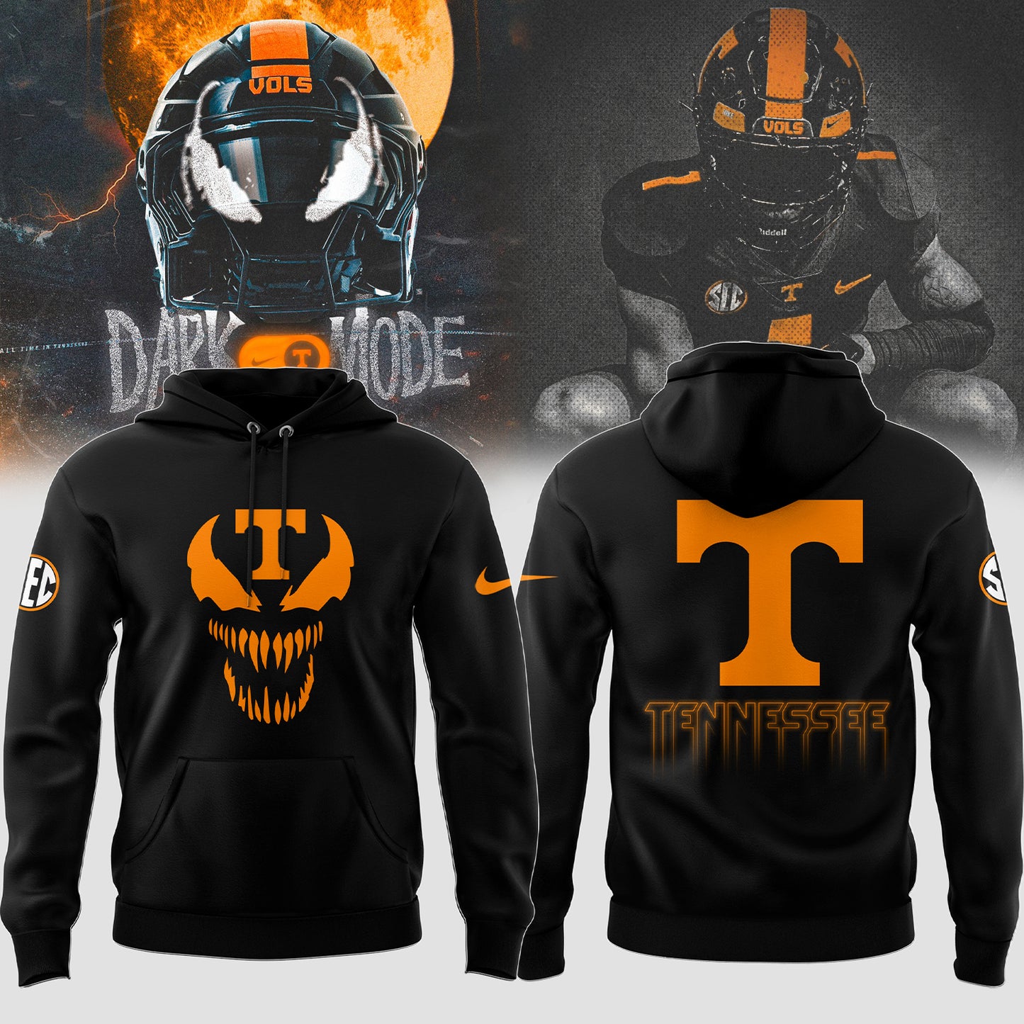 Special New “Venom” Dark Mode Vols Hoodie-TS2910242300