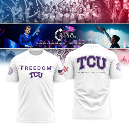 TCU x Turning Point USA 2025 Tshirt