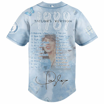 CWS 1989 Sky Blue Baseball Jersey