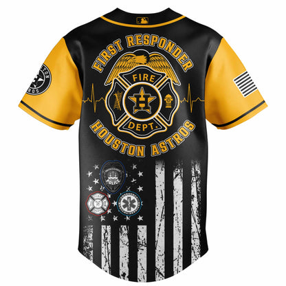Houston Astros x First Responders Night Jersey Limited Edition