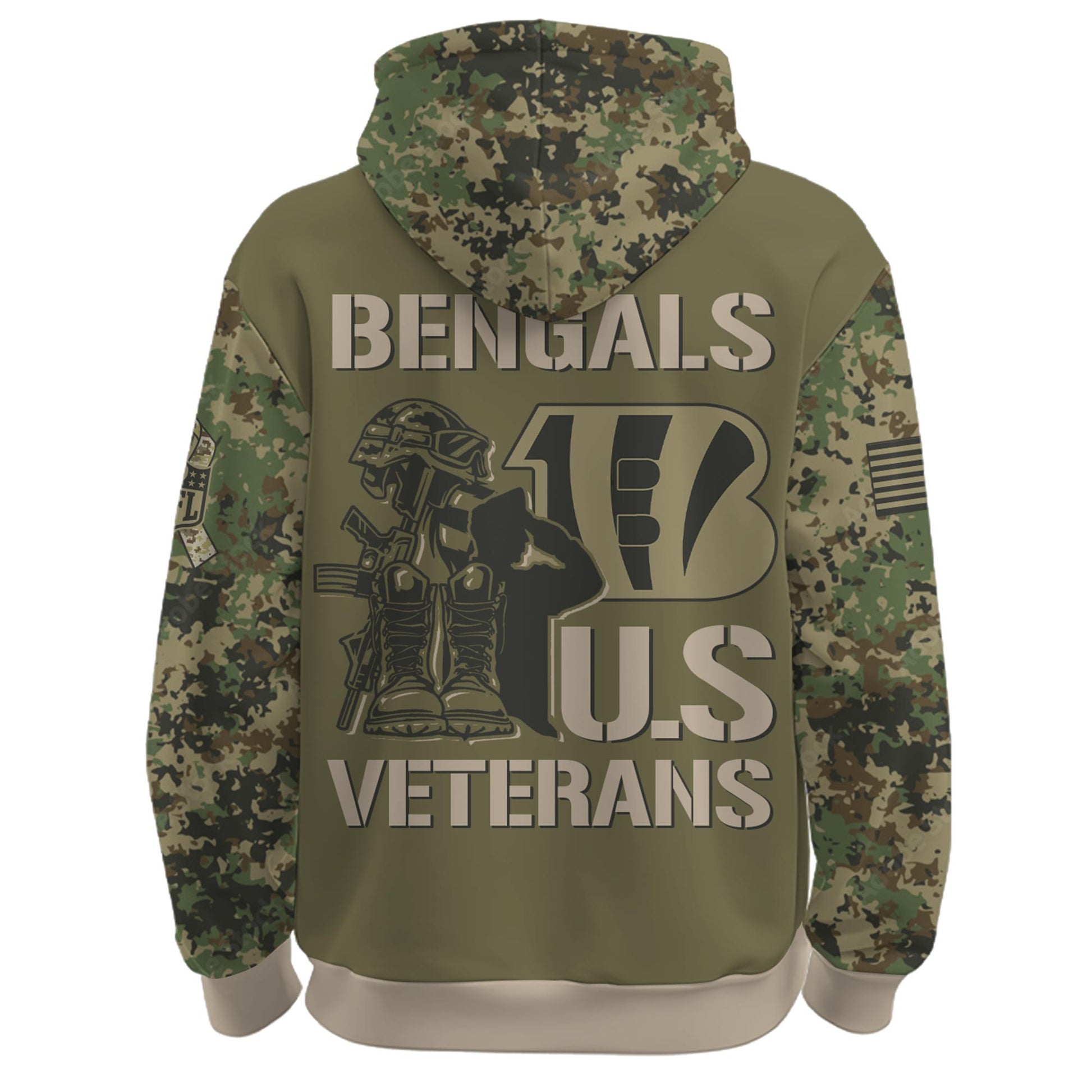 .CIN-Veteran Day 2025 Hoodie Limited Edions