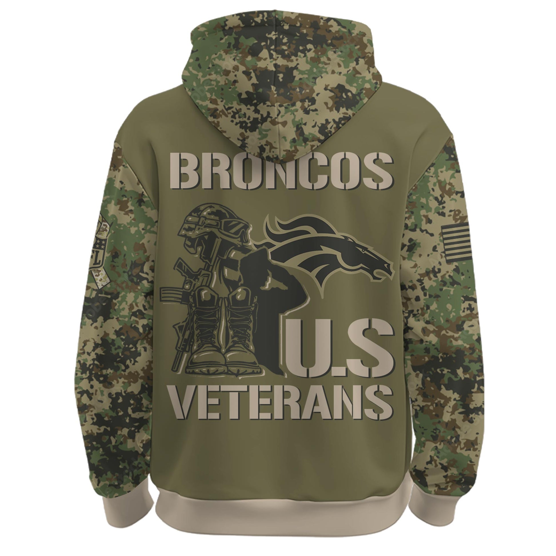 .DEN-Veteran Day 2025 Hoodie Limited Edions